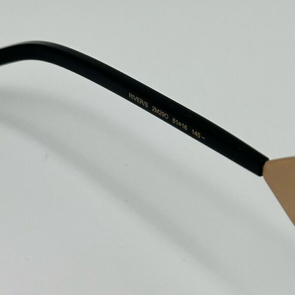 JIMMY CHOO Sunglasses River/S 2M2 Black Oversized Women NEW - Picture 10 of 15